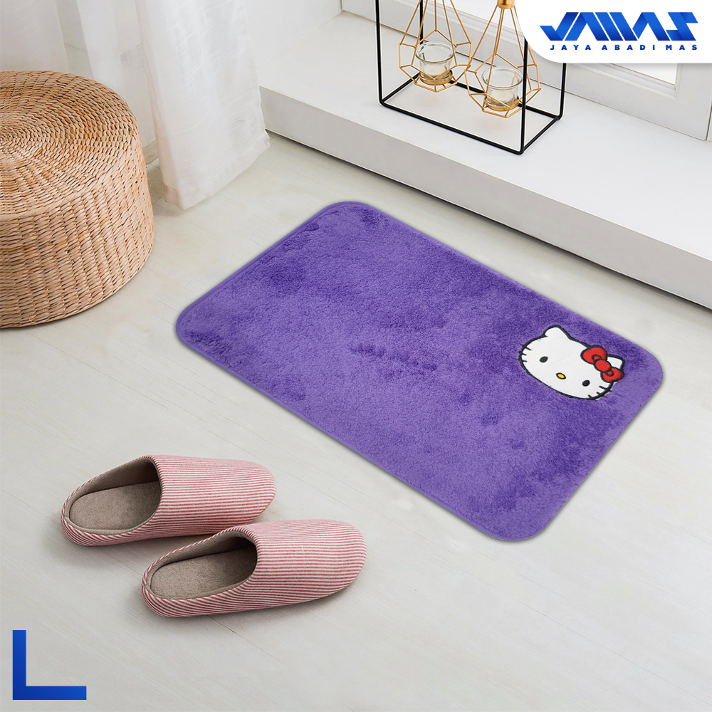 Keset Bulu Angsa Anti slip Ukuran 40x60cm Halus Lembut Karakter Anak